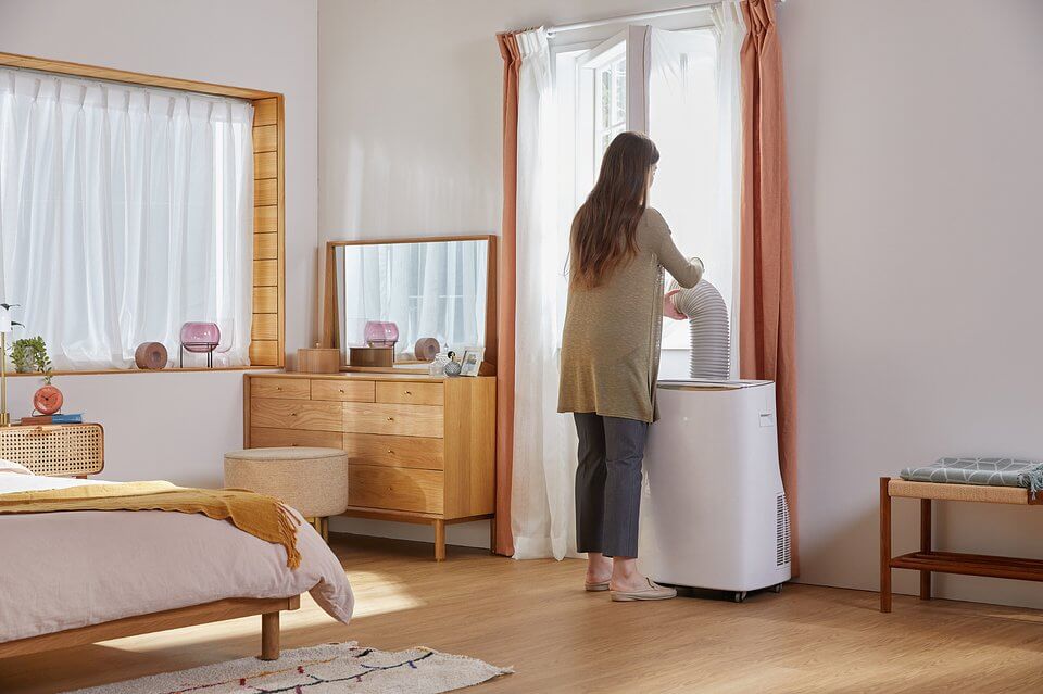 instalacja klimatyzatora przenośnego lg
